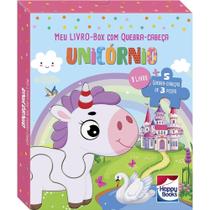 Livro - Meu LIVRO-Box com Quebra-cabeça: Unicórnio Livro - Meu LIVRO-Box com Quebra-cabeça: Unicórnio