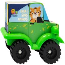 Livro - Meu Livro-carrinho: Jip do Safari