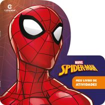 Livro - Meu livro de atividades recortado Homem-Aranha