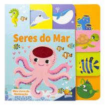Livro - Meu Livro de Nomeação - Abas e Texturas: Seres do Mar