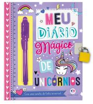 Livro - Meu livro diário mágico de unicórnios