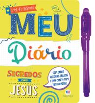 Livro - Meu livro diário - Segredos com Jesus