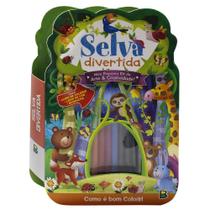 Livro - Meu Pequeno Kit de Arte & Criatividade! Selva Divertida