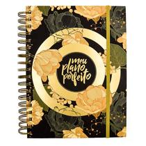 Livro - Meu plano perfeito, planner sem data com capa dura e espiral duplo, capa Verde | Planner 2026 Livro - Meu plano perfeito, planner sem data com capa dura e espiral duplo, capa Verde | Planner 2026