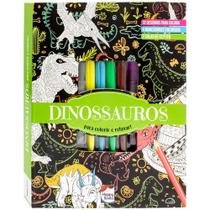 Livro - Meu Superlivro Brilhante de Arteterapia! Dinossauros