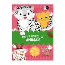 Livro - Meus Adesivos de Animais - Muitos Passatempos e Também Adesivos para Colar Onde Quiser!