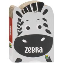 Livro - Meus Amiguinhos - Um livrinho recortado: Zebra