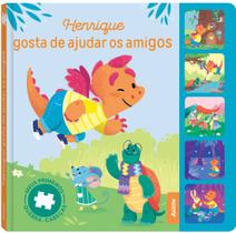 Livro - Meus primeiros quebra-cabeças: Henrique gosta de ajudar