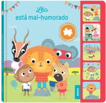 Livro - Meus primeiros quebra-cabeças: Léo está mal-humorado Livro - Meus primeiros quebra-cabeças: Léo está mal-humorado