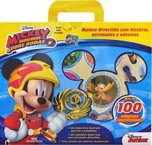 Livro - Mickey Aventura Sobre Rodas – Maleta Divertida Livro - Mickey Aventura Sobre Rodas – Maleta Divertida