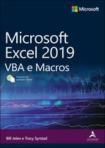 Livro - Microsoft Excel 2019: VBA e Macros