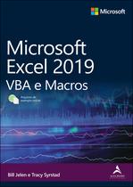 Livro - Microsoft Excel 2019: VBA e Macros