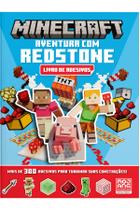 Livro - Minecraft | Aventura com redstone (Livro de adesivos) Livro - Minecraft | Aventura com redstone (Livro de adesivos)