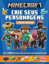 Livro - Minecraft | Crie seus personagens (Livro oficial de adesivos) Livro - Minecraft | Crie seus personagens (Livro oficial de adesivos)