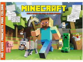 Livro - Minecraft - Prancheta para colorir Livro - Minecraft - Prancheta para colorir