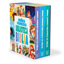 Livro - Minha Primeira Biblioteca da Bíblia - Box com 3 Livrinhos