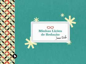 Livro - Minhas Lições de Redação Livro - Minhas Lições de Redação