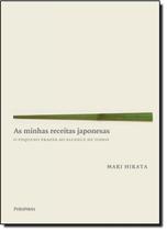 Livro - Minhas receitas japonesas, as o pequeno prazer ao alcance de todos