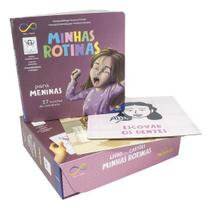 Livro Minhas Rotinas Cartões Neurodiversidade Tea Tdha Menina Comunicação Aumentativa E Alternativa