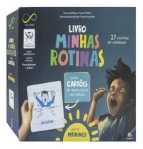 Livro Minhas Rotinas Cartões Neurodiversidade Tea Tdha Menino Comunicação Aumentativa E Alternativa