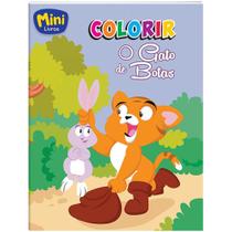 Livro - Mini - Colorir: Gato de Botas, O Livro - Mini - Colorir: Gato de Botas, O