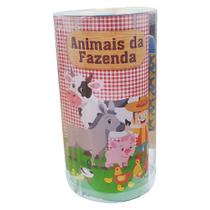 Livro - Mini tubo histórias para colorir - Animais fazenda