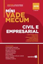 Livro - Míni Vade Mecum civil e empresarial - 9ª edição de 2019