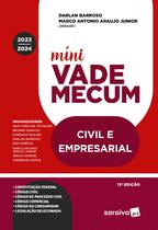 Livro - Mini Vade Mecum - Civil e Empresarial - Meu Curso - 13ª edição 2024