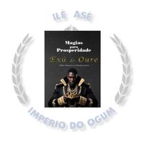 Livro miniatura - magias para prosperidade exu do ouro