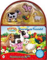 Livro - Miniaturas em ação - Amigos da fazenda Livro - Miniaturas em ação - Amigos da fazenda