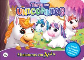 Livro - Miniaturas em Ação - Terra dos unicórnios