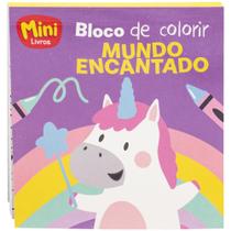 Livro - MINIBloco de Colorir(R): Mundo Encantado