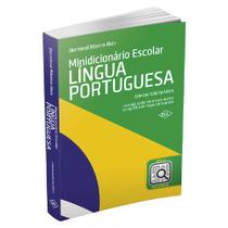 Livro - Minidicionário escolar de Língua portuguesa - NV - qrcode