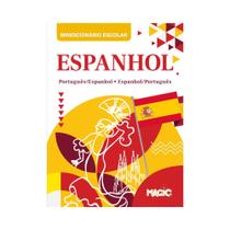 Livro - Minidicionário escolar Espanhol (papel off-set) - Magic