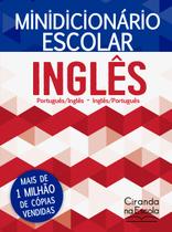 Livro - Minidicionário escolar Inglês (papel off-set)