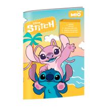 Livro Mió Disney Stitch com Máscara Angel e Adesivos Sortidos 1 Unidade