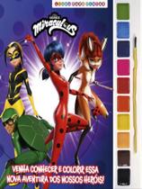 Livro - Miraculous Ladybug Livro para Pintar com Aquarela