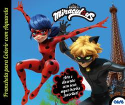 Livro - Miraculous Ladybug Prancheta Para Colorir com Aquarela Livro - Miraculous Ladybug Prancheta Para Colorir com Aquarela