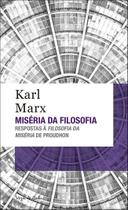 Livro - Miséria da filosofia - Ed. Bolso