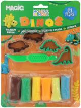 Livro - Molde E Brinque 11 Pecas - Dino