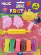 Livro - Molde E Brinque 11 Pecas - Frutas