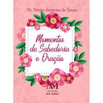 Livro Momentos De Sabedoria E Oração Capa Rosa