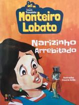 Livro - Monteiro Lobato - Narizinho Arrebitado - Trenzinho