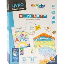 Livro - Montessori ESCOLINHA (Livro-JOGO)