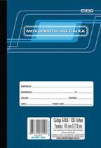 Livro Movimento do Caixa Pequeno 100 Folhas 145x210 - São Domingos