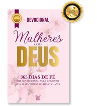 Livro - Mulheres com Deus - 365 Dias de Fé - Devocional 2026 - Edição de Luxo Almofadada