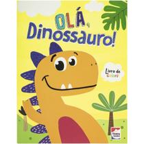 Livro - Mundo da Fantasia: Dinossauros Para Colorir