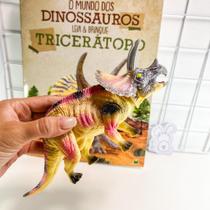 Livro - Mundo dos Dinossauros, O - Leia & Brinque: Tricerátopo