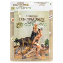 Livro - Mundo dos Dinossauros, O - Leia & Brinque: Velociraptor