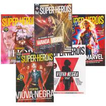 Livro Mundo dos Super Heróis Geek Heróis Marvel Disney - Europa